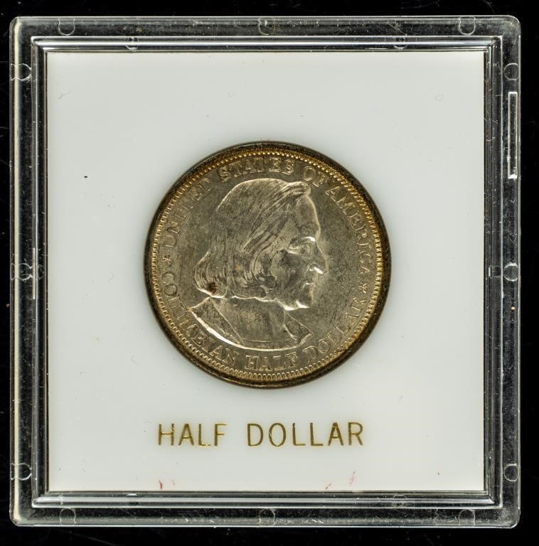 Coin 1892 Columbian Exposition Half Dollar-BU