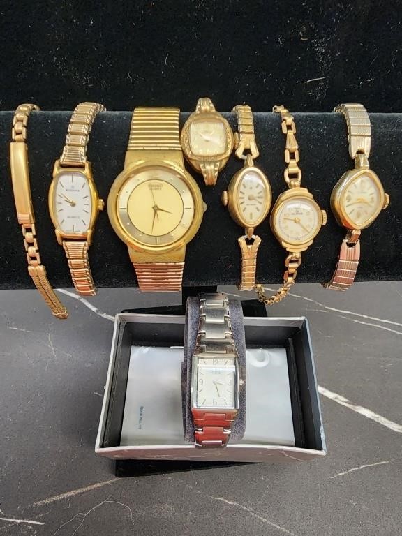 Vintage and Modern Watch Lot ladies antique