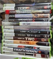 11 XBOX 360 games & 3 PS3 games