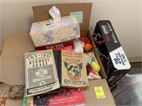 Metal Stand, Cigar Box, Song Books, Etc.
