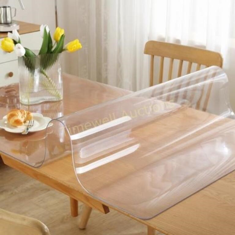 OstepDecor 84x42 Inch Clear Table Cover