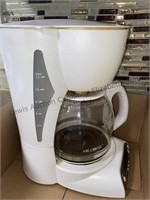 GE four slice toaster and 12 cup Mr. coffee
