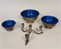 Four Pieces Reed and Barton Silver Plate