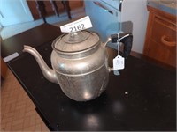 Old Aluminum Coffee Pot