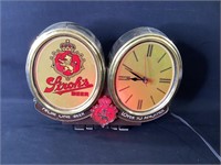 1960s Stroh’s Beer Clock, Cash Register Display