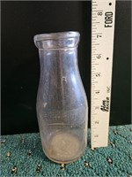 Glass Milk Pint Bottle