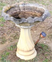 Concrete Bird Bath