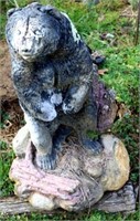 Concrete Bear Statue