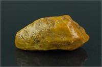 Chinese Fine Yellow Soapstone Carved Boulder