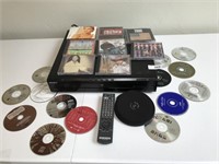 Sony DVD CD Player & Variety of CD's