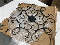 Artsy Wrought Iron Decorative Piece
