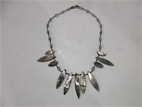 Nice Abalone Crystal necklace.