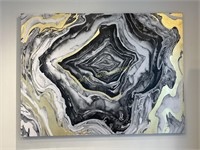 Large Marble Canvas Print