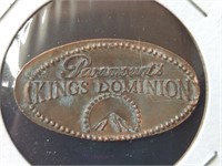 Paramount Kings Dominion smashed Penny token