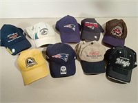 Lot Of Sports Related Hats