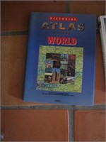 Coffee table style World Atlas book