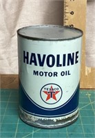 NEW Havoline motor oil --full, unopened