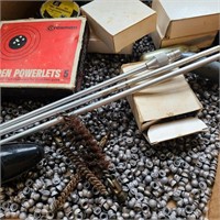 Flat of Misc. Pellets w/ Bore Cleaning Kit