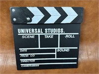 Universal Studios Scene Clapper Board