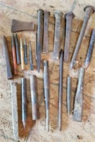 Punches, RR spikes, chisel