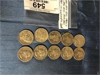 Pre 1964 Quarters (10)