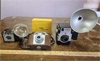 Vintage Cameras- Kodak Pony 828 Camera w Field