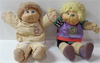 2 Cabbage Patch Kids Dolls