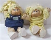 2 Cabbage Patch Kids Dolls