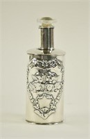 Wm. Comyns, London, Sterling Silver Scent Bottle