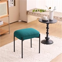 YOUNIKE Fabric Vanity Stool - Green