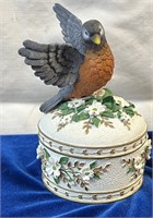 Holsted House Robin Music Jewelry Box