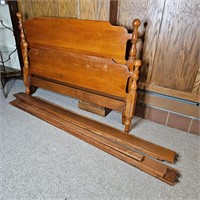 Wood Full Bed Frame