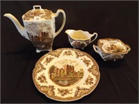 Johnson Brothers Old Britian Castle tea pot,