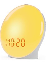 New Wake Up Light Sunrise Alarm Clock for Kids,