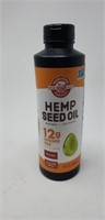 Hemp seed oil 12g. Vegan. Best by Feb 28 2021.