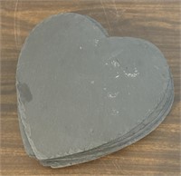 Heart Shaped Slate Tray/Plateau