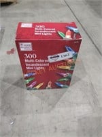 300 Multi Colored Incandescent Mini Light's 1Box