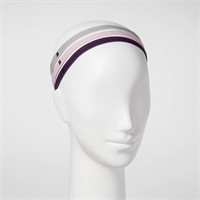 Women's Running/Workout Head Band 3pk - Purple/Vio