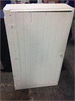 WHITE PRIMITIVE CABINET