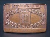 Le Tourneau Certified Operator Belt Buckle