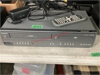 Magnavox Dvd/ VHS Player W/ Remote