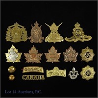 Canada WWI & WWII Military Badges & Insignia (17)