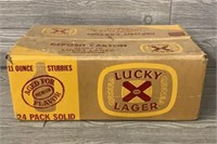 Empty Lucky Lager Box