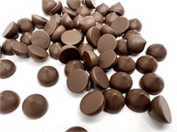 SBN 50pc Fake Resin Choc Chips for Crafts