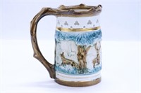 Royal Dux Bohemian Puzzle Stein - Hunter Stag