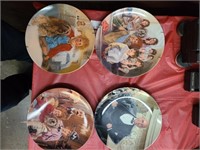 4 Piece Little Orphan Annie Plate Set