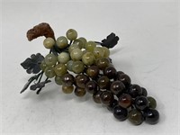 Polished Stone/ Alabaster Grape Decor