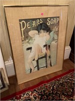 Pears Soap Framed Ad