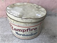 Vintage Marshmellow Tin w/Contents