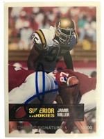 1994 Jamir Miller Signed Card